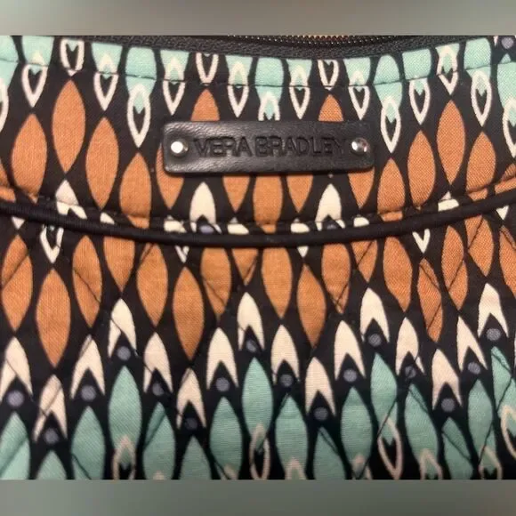 Vera Bradley Sierra Stream Shoulder Purse - Picture 5 of 6